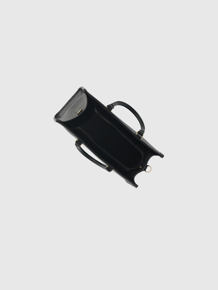 CLASSIC BLACK TOTE BAG