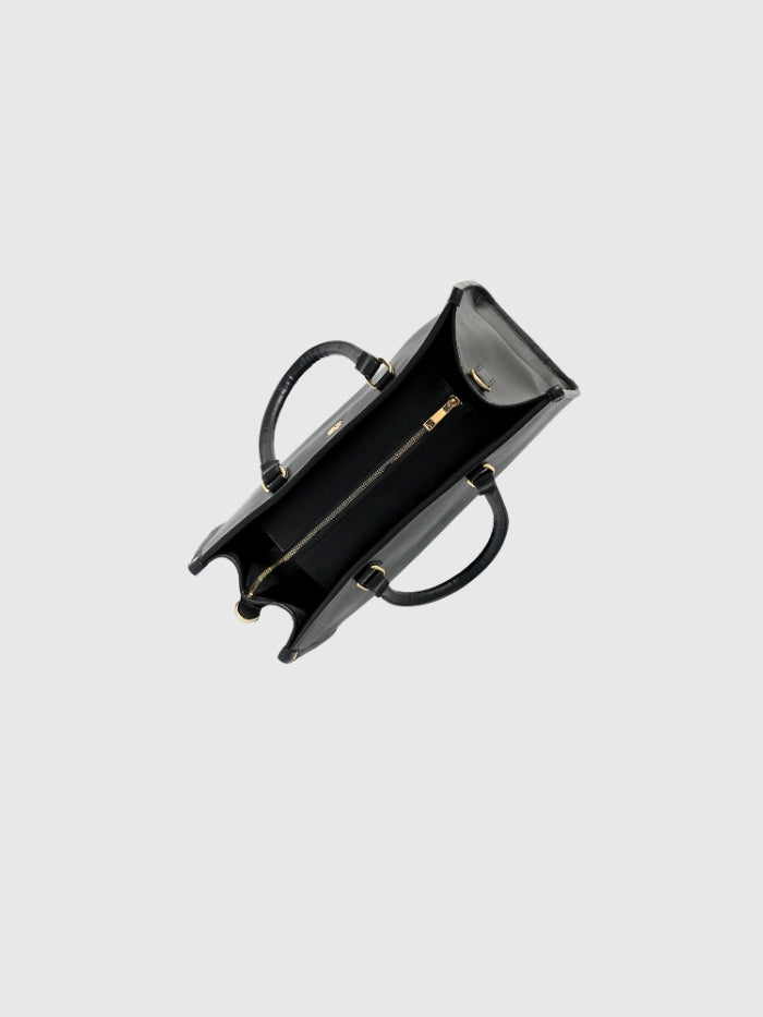 CLASSIC BLACK TOTE BAG