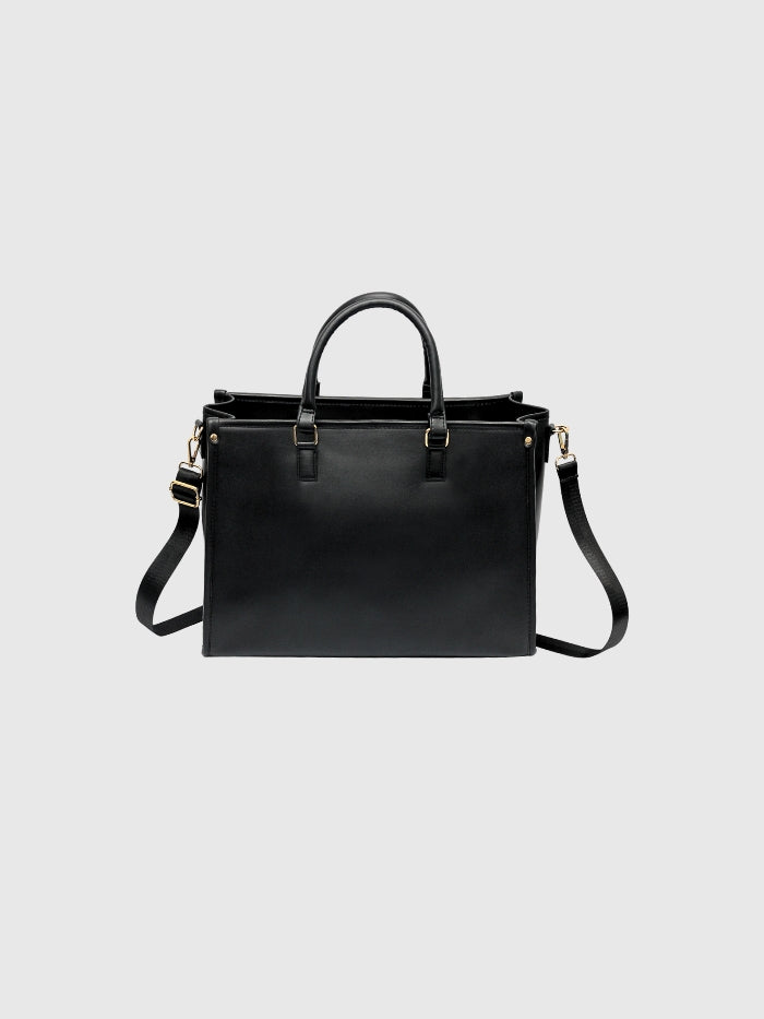 CLASSIC BLACK TOTE BAG