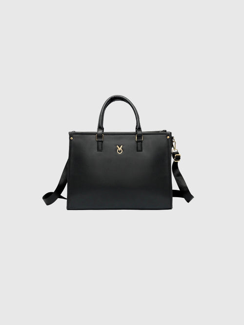 CLASSIC BLACK TOTE BAG