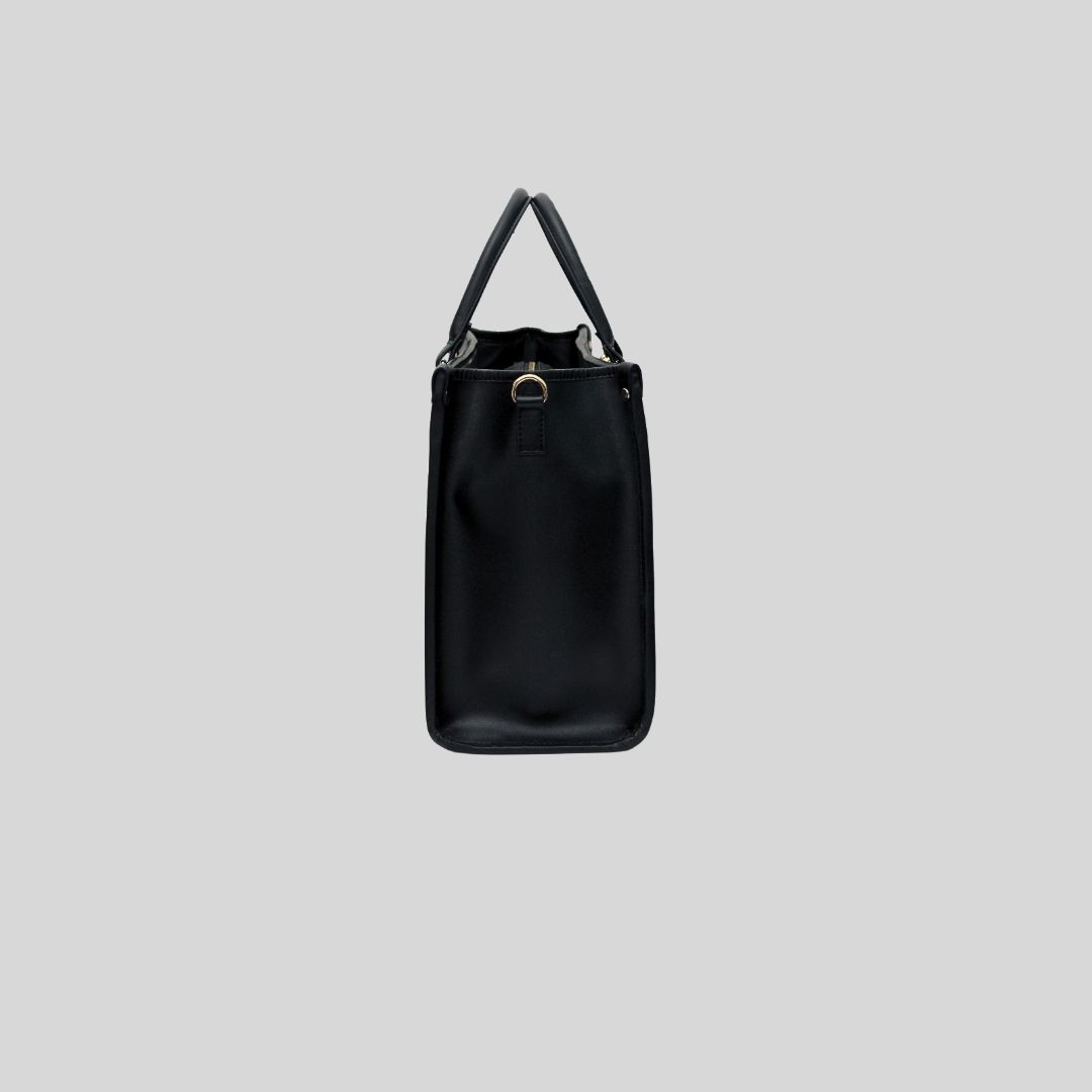 CLASSIC BLACK TOTE BAG