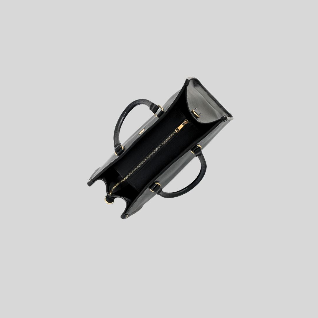 CLASSIC BLACK TOTE BAG