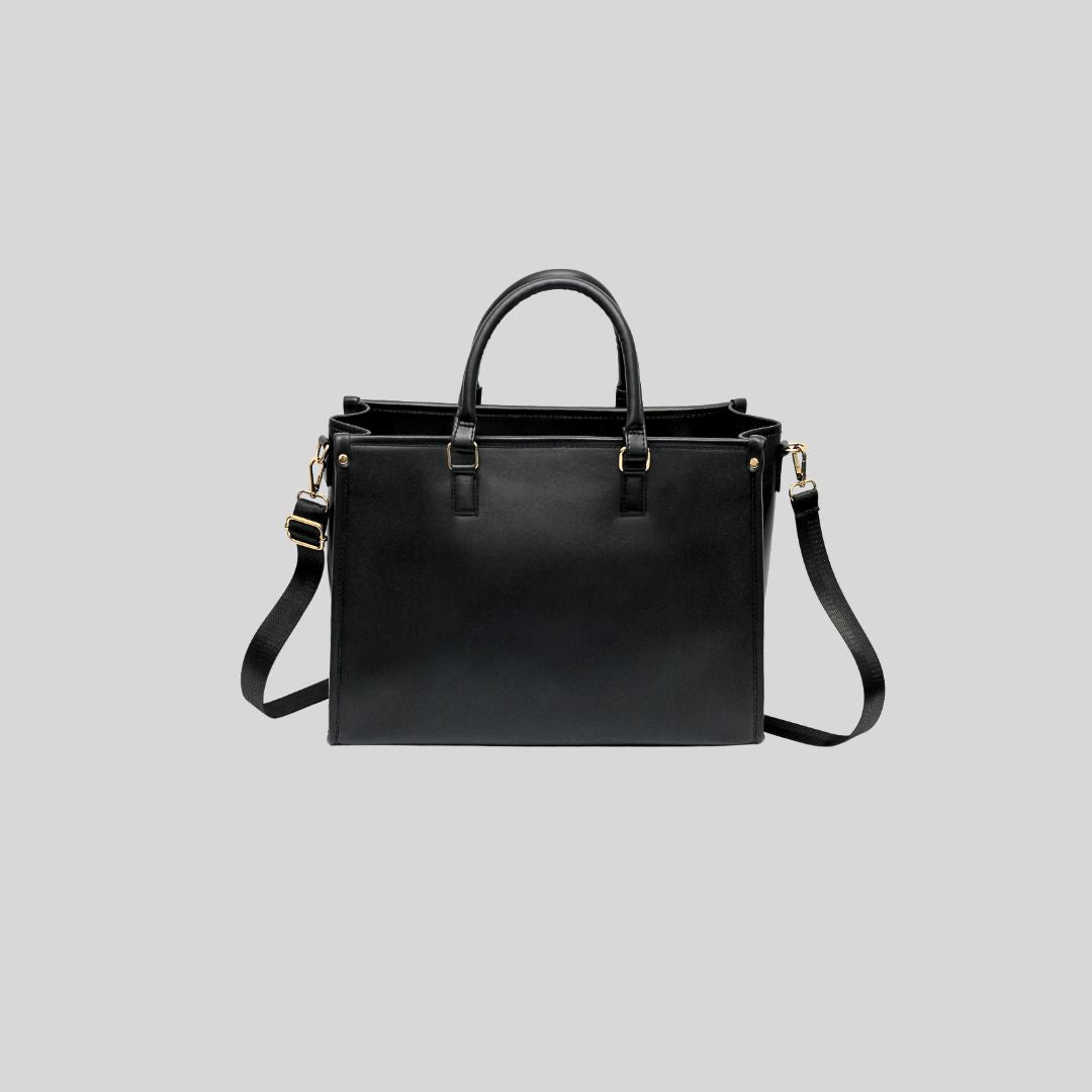 CLASSIC BLACK TOTE BAG
